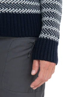 Merino Waypoint Rundhalspullover Damen