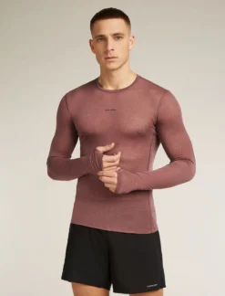 Merinomix 75 Cool-Lite™ Featherlight™ Thermo-Langarmshirt mit Rundhalsausschnitt Herren