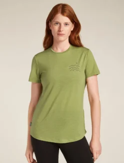 Merinomix 125 Cool-Lite™ Sphere Kurzarm T-Shirt Across the Peaks Damen