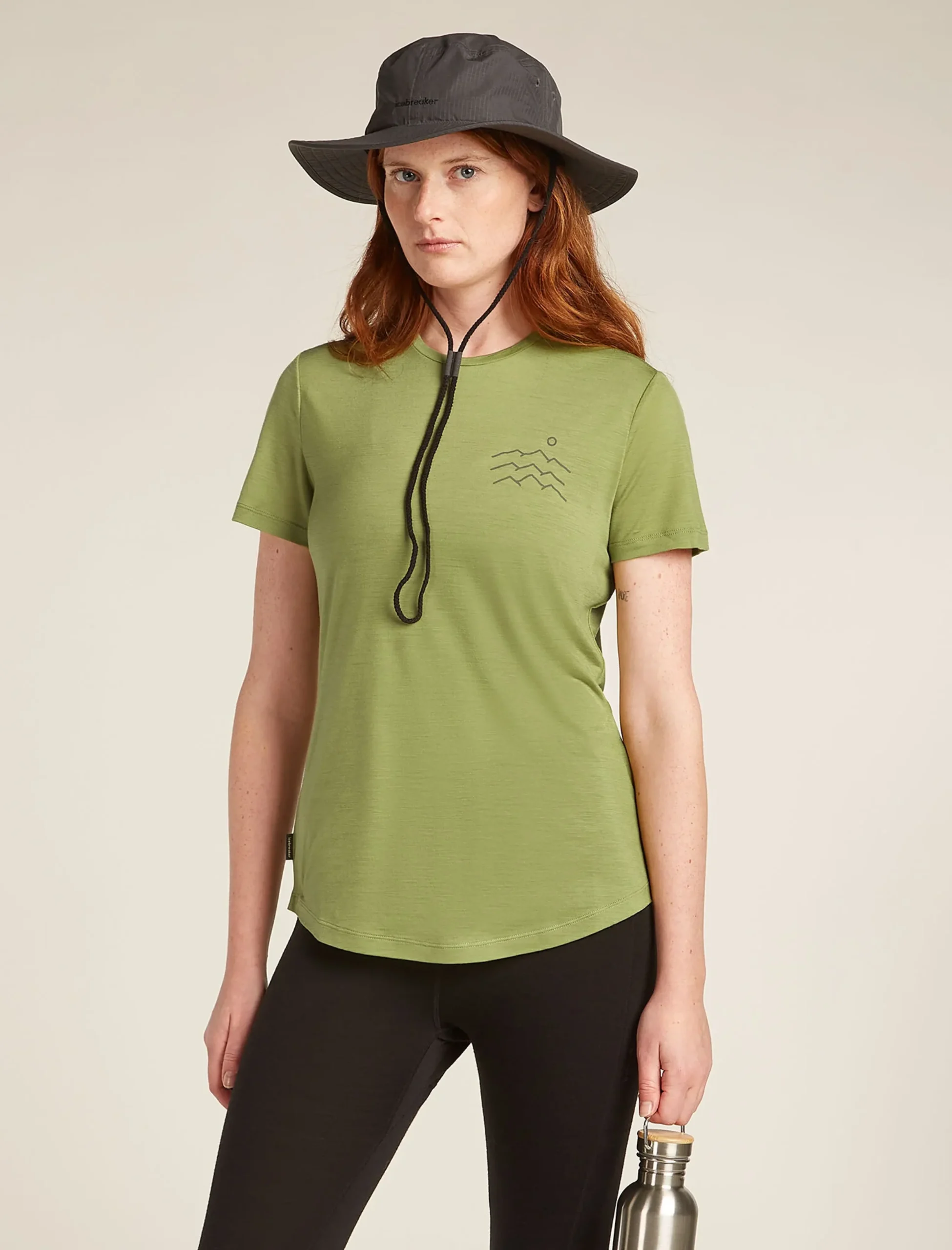 Merinomix 125 Cool-Lite™ Sphere Kurzarm T-Shirt Across the Peaks Damen