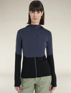 Merinomix 200 Realfleece™ Descender Zip-Hoodie Damen