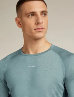 Merinomix 125 ZoneKnit™ Thermo-Langarmshirt mit Rundhalsausschnitt Herren