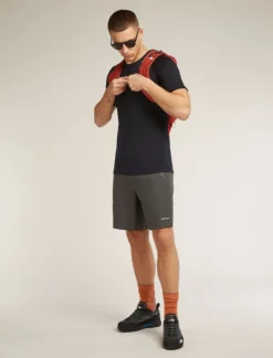 Merinomix 125 ZoneKnit™ Thermo-Kurzarmshirt mit Rundhalsausschnitt Herren