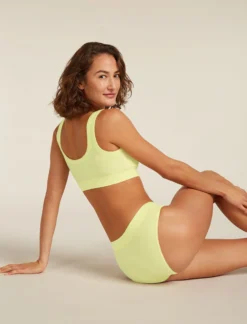 Merinomix Gerippter Lotus Hipster Damen