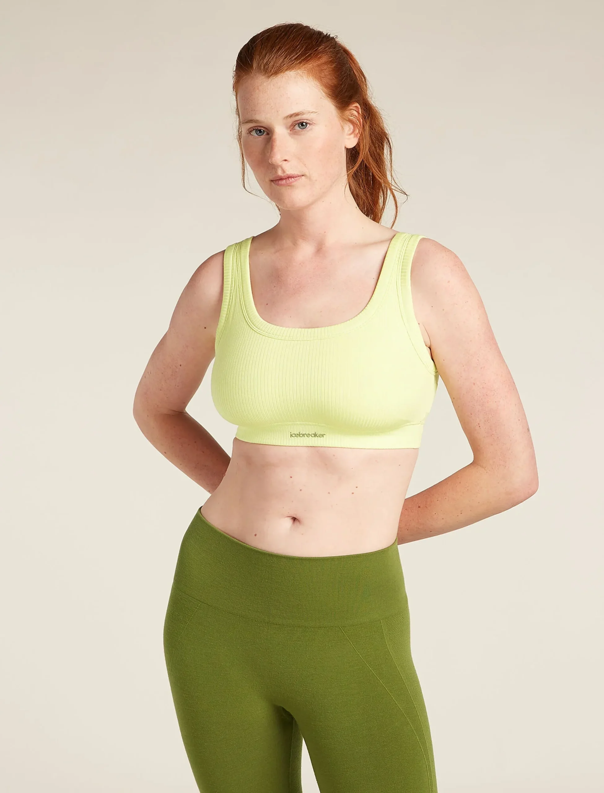 Merinomix Gerippter Lotus BH Damen