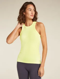 Merinomix Geripptes Lotus Tanktop Damen
