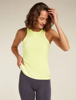 Merinomix Geripptes Lotus Tanktop Damen