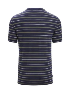 Merinomix Wave T-Shirt Stripe Herren