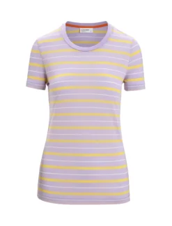 Merinomix Wave T-Shirt Stripe Damen
