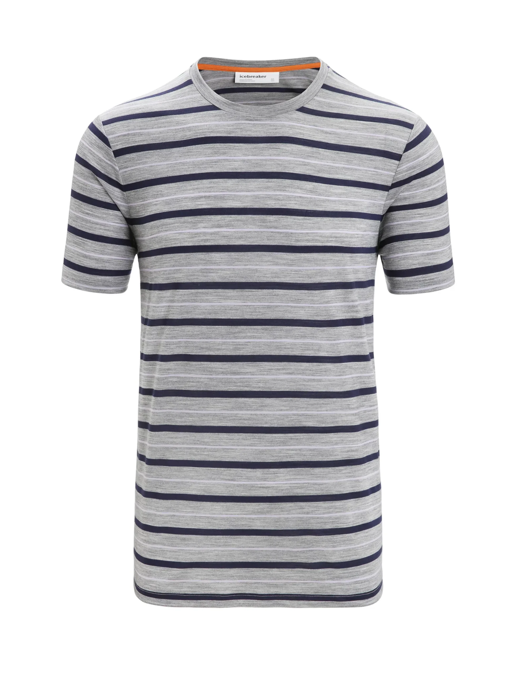 Merinomix Wave T-Shirt Stripe Herren