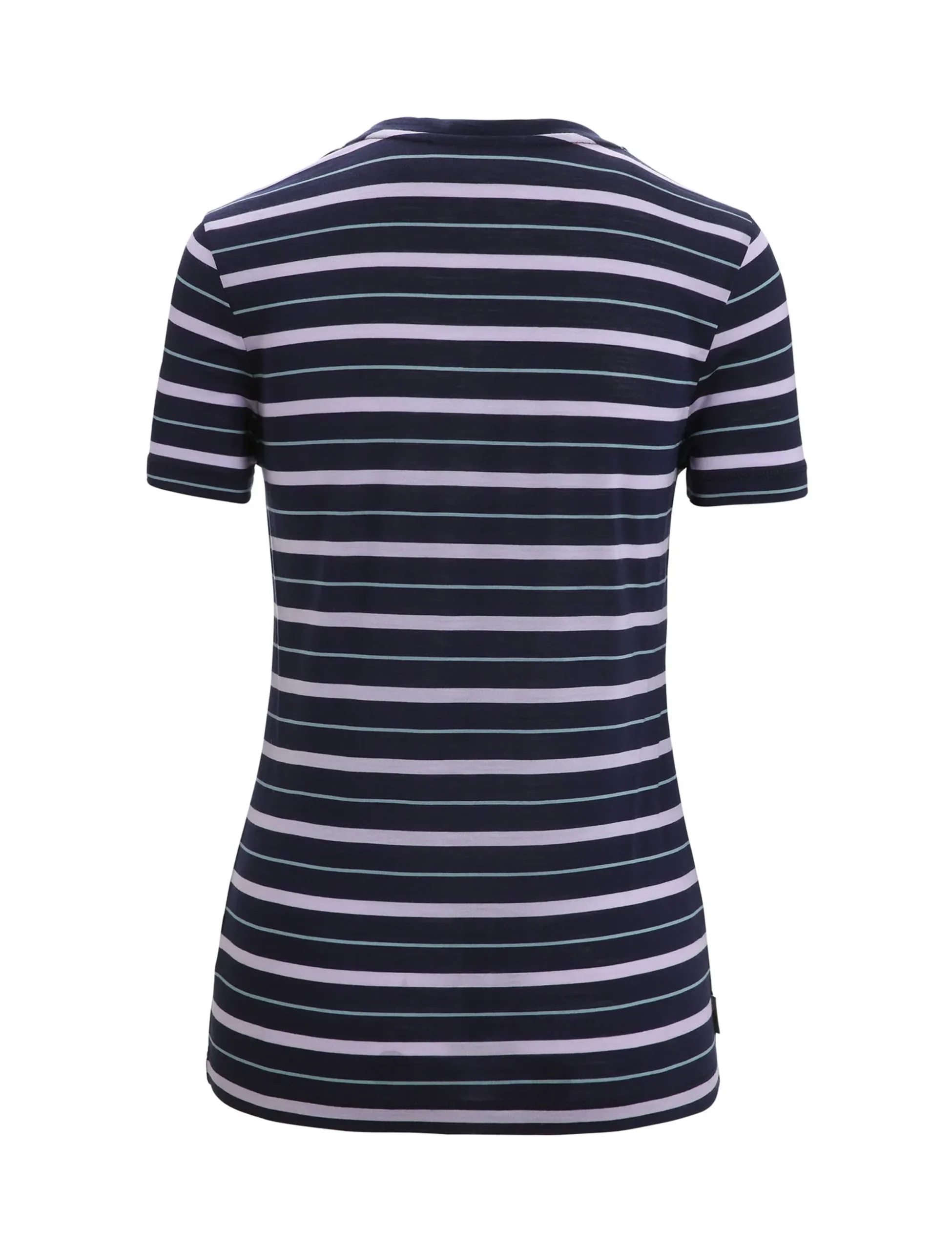 Merinomix Wave T-Shirt Stripe Damen