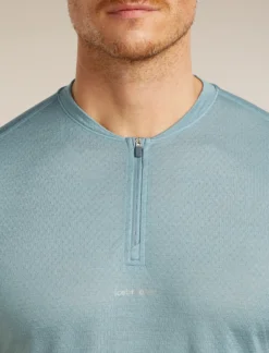 125 Speed T-Shirt mit Viertelreißverschluss
