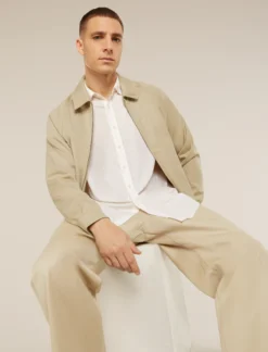 Twill-Hemdjacke