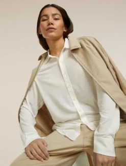 Twill-Hemdjacke