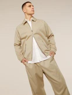 Twill-Hemdjacke