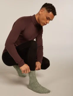 Unisex Crew-Socken Ski Lodge