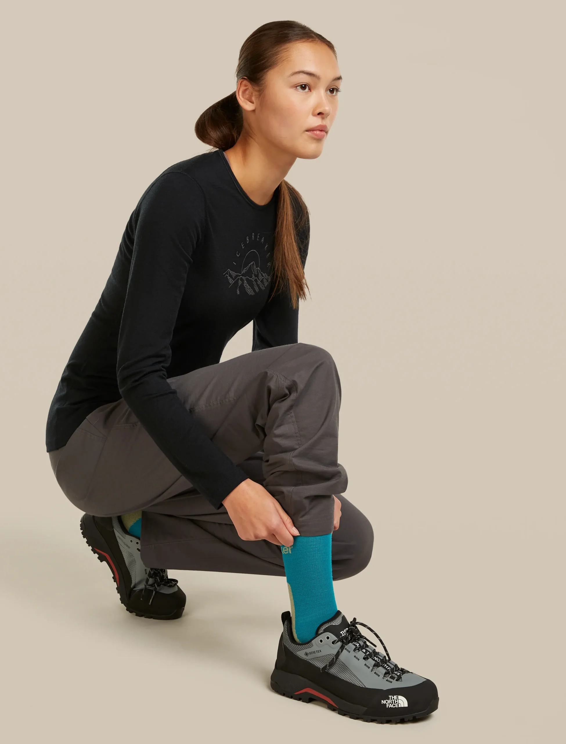 Women Hike+ Crew-Socken
