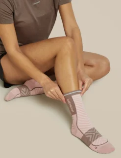 Women Run+ Crew-Socken