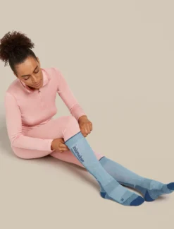 Women Ski+ Kniehohe Socken