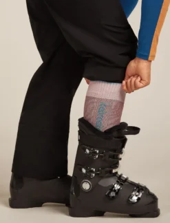 Women Ski+ Kniehohe Socken Mountain Contour