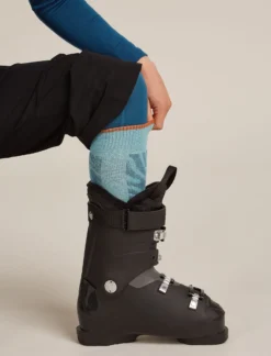 Women Ski+ Kniehohe Socken Mountain Contour