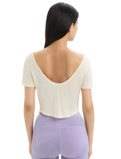 ZoneKnit™ Merino Scoop Back T-Shirt Damen