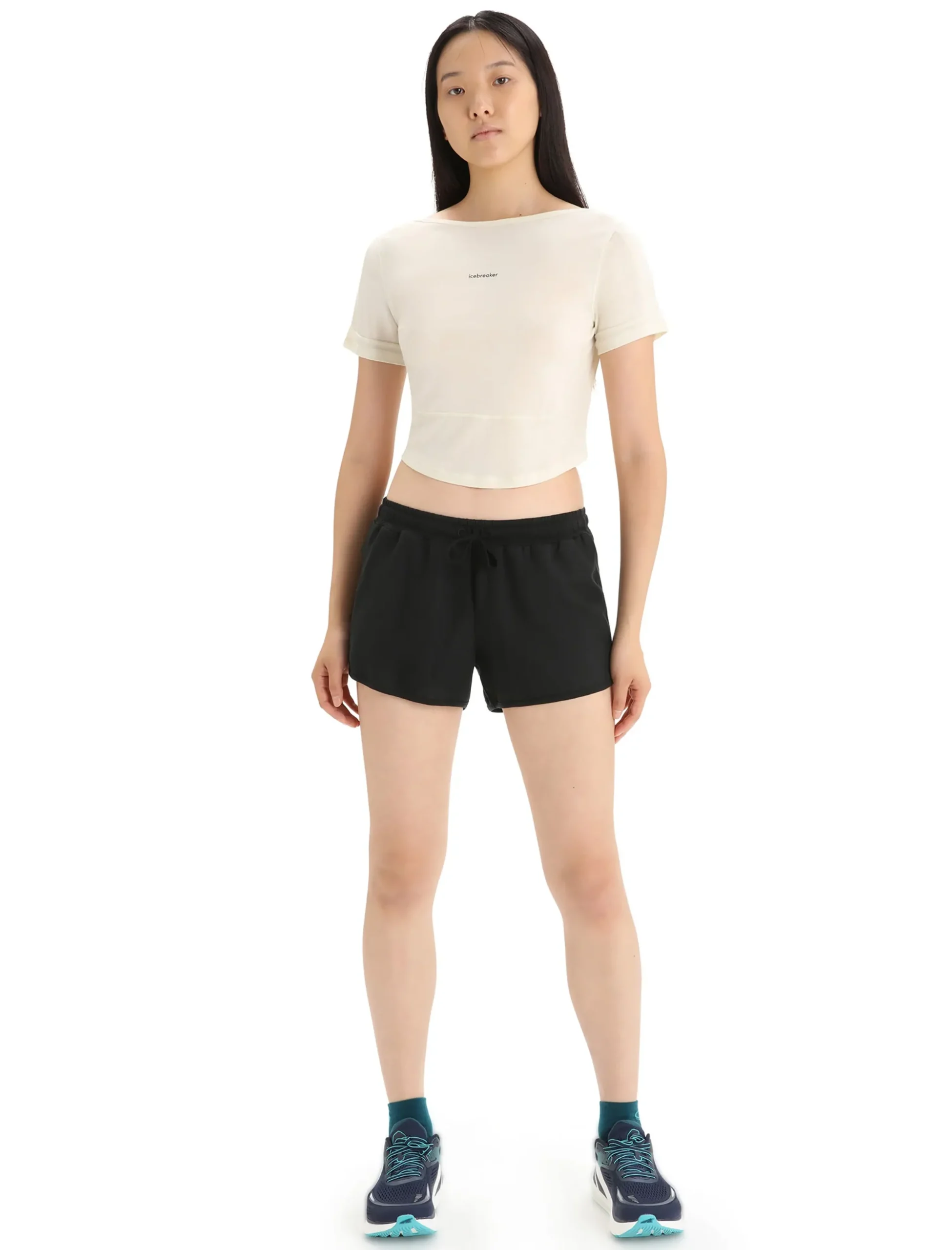 ZoneKnit™ Merino Scoop Back T-Shirt Damen