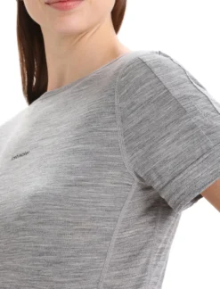 ZoneKnit™ Merino Scoop Back T-Shirt Damen