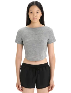 ZoneKnit™ Merino Scoop Back T-Shirt Damen