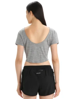 ZoneKnit™ Merino Scoop Back T-Shirt Damen